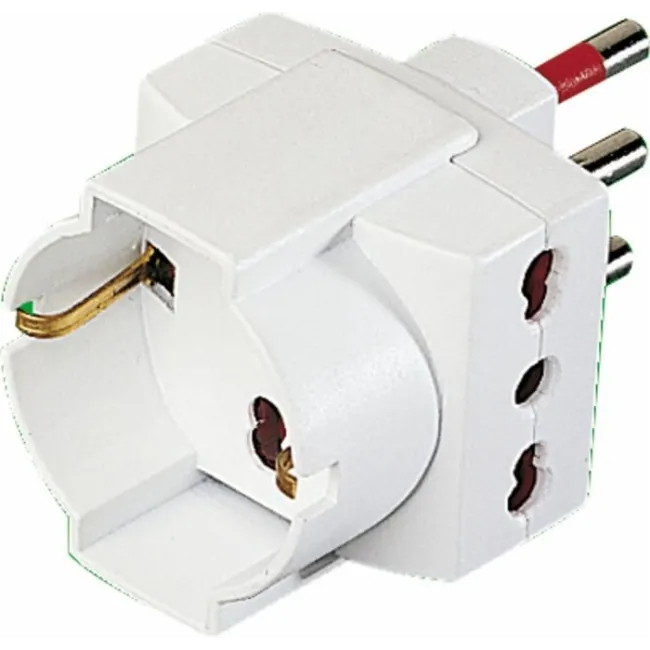 PRESA 2P+T 10/16A BIPASSO