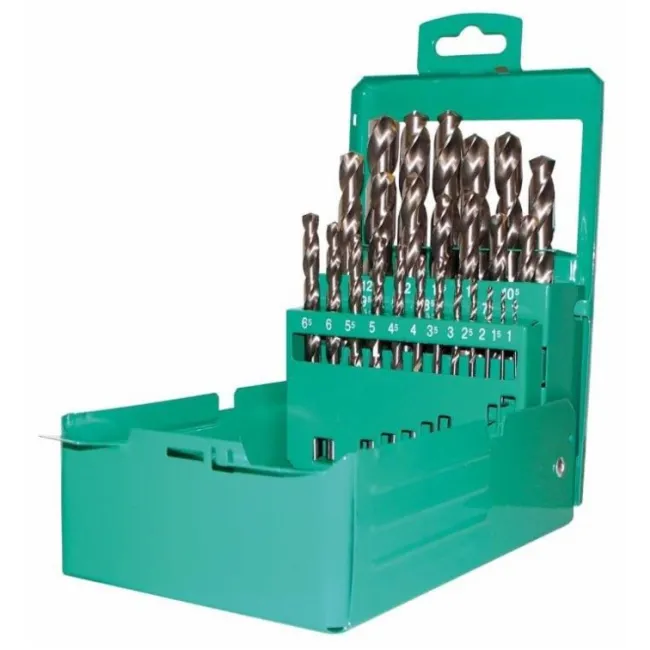 SET 25 PUNTE DA 1 A 13 X0,5 MM