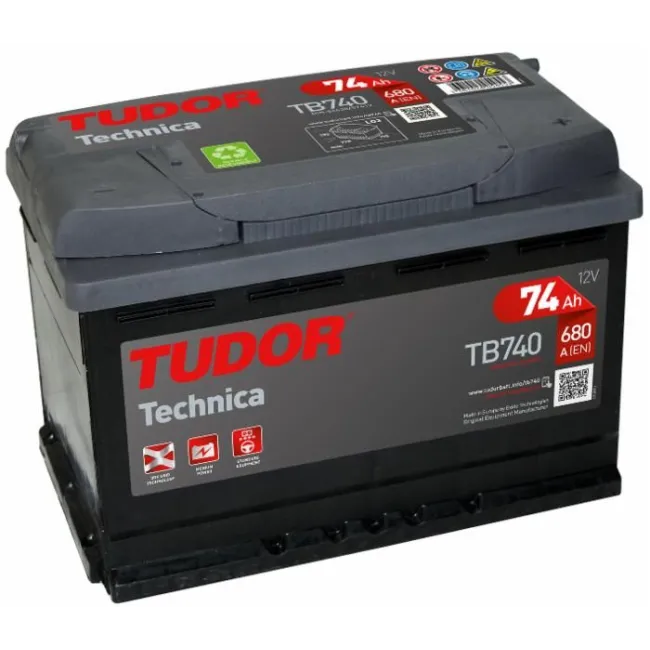 BATT.74AH,680A,278X175X190 DX
