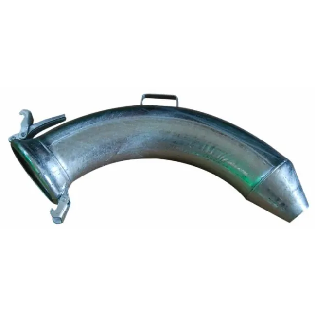 CURVA 90° ZINC.Ø100 CONO E SF.