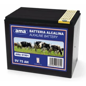 PILA ALKALINA 9V 75AH