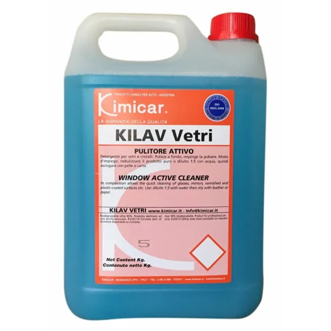 PULITORE ATTIVO VETRI 5LT