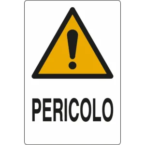 SEGNALE PERICOLO 30X20 ALL
