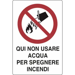 SEGNALE DIVIETO 30X20 ALL