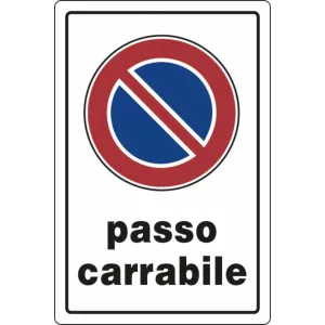 SEGN PRIVATA 30X20 PLASTICA