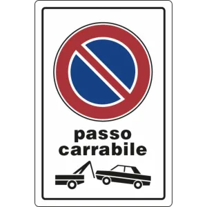 SEGN PRIVATA 30X20 PLASTICA