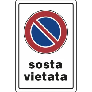 SEGN PRIVATA 30X20 PLASTICA