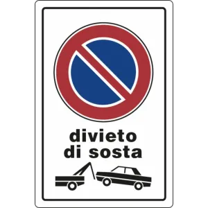 SEGN PRIVATA 30X20 PLASTICA