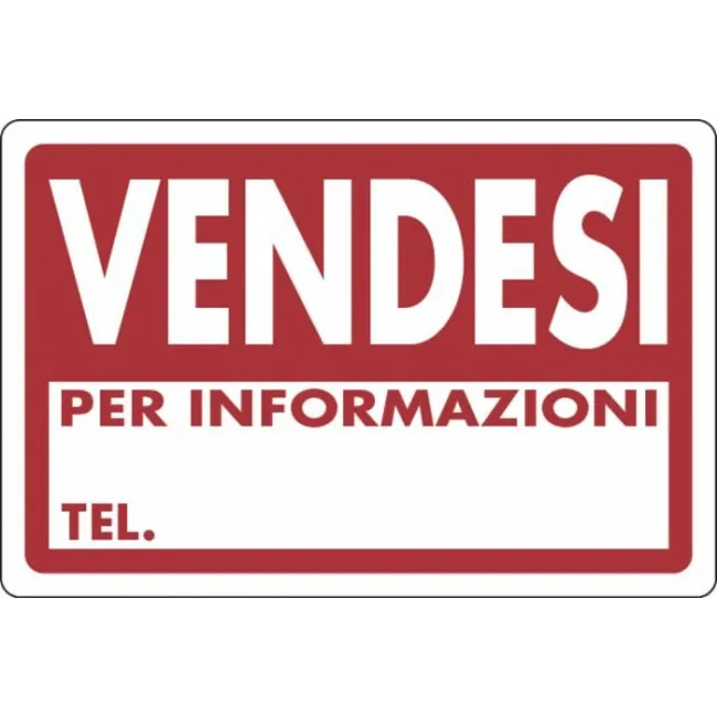 SEGN PRIVATA 30X20 PLASTICA
