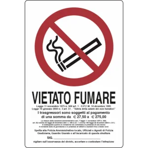 SEGN PRIVATA 30X20PLASTICA