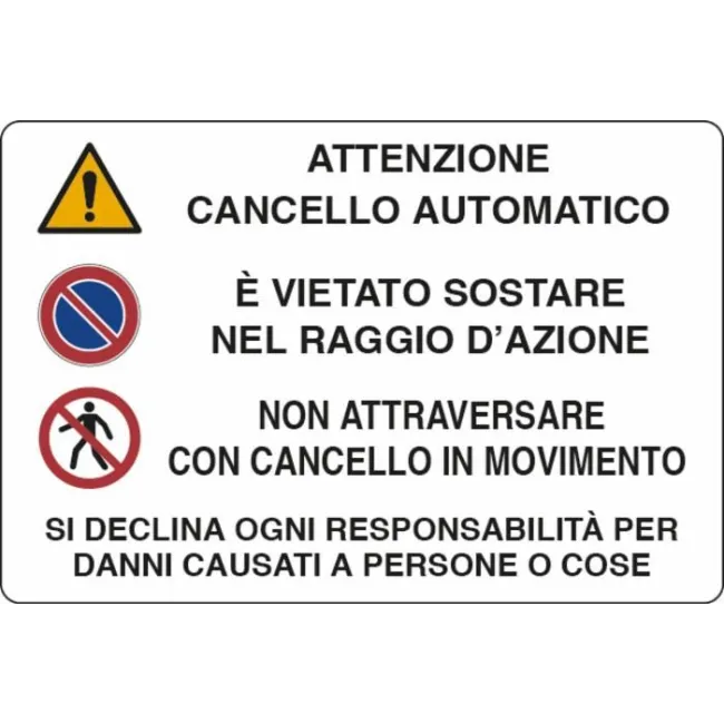 SEGN PRIVATA 30X20PLASTICA