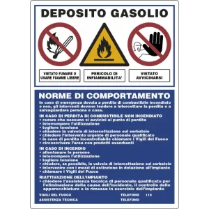ALL 70X50 DEP GASOLIO NORM