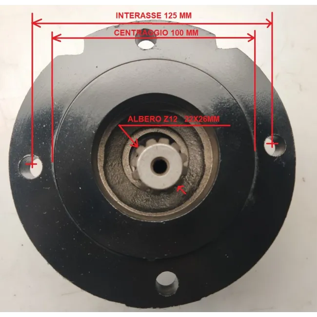 OMS 125 SHORT MOTOR EQUIV SAUER DANFOSS