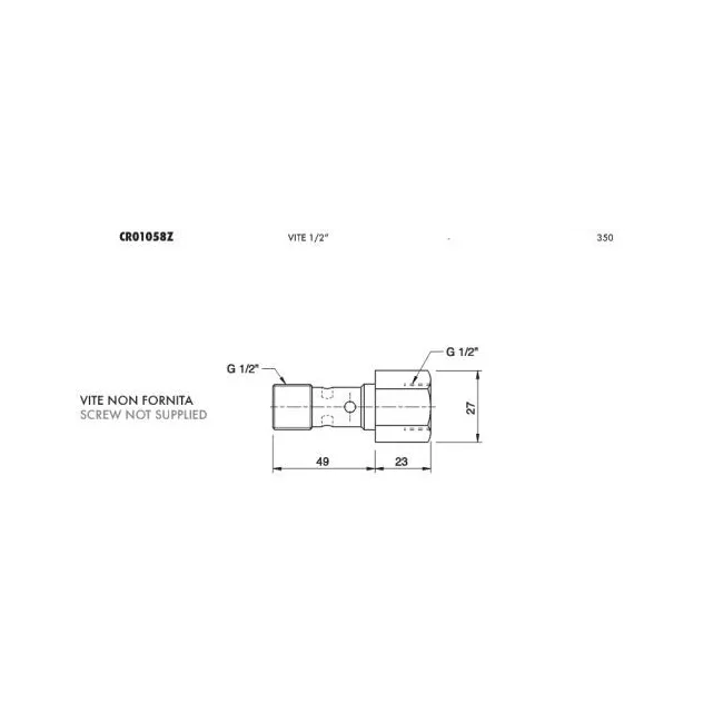 VITE VAU 1/2" VAAF 008 (V0455)