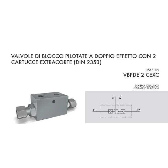 VBPDE 1/4"L 2 C.EX.C. - 10L