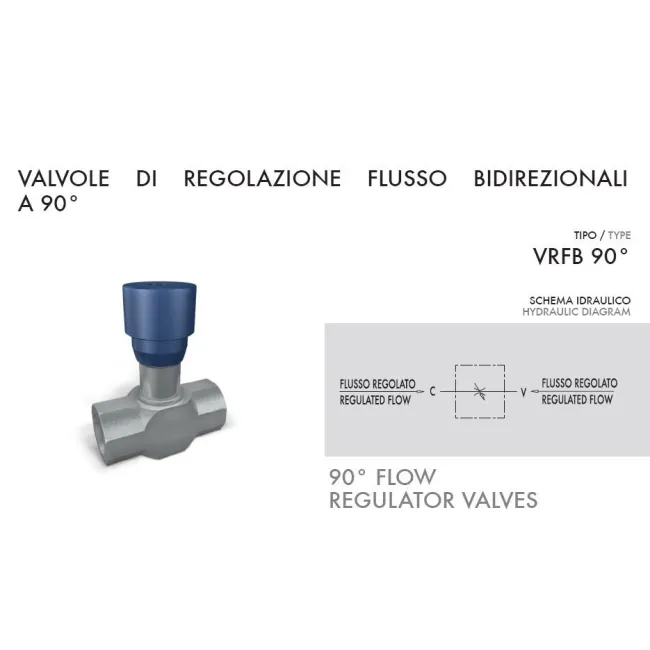 VRFB 90° 1"