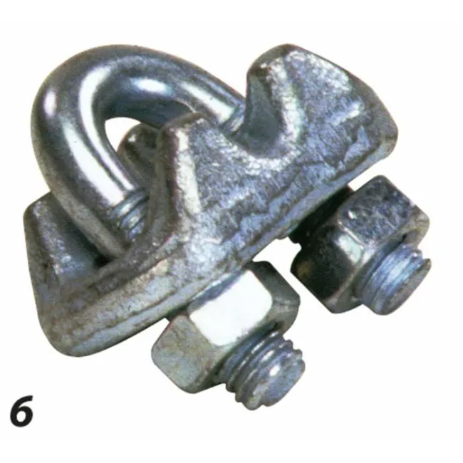 MORSETTO CAVALL. Ø 1/4" 6MM
