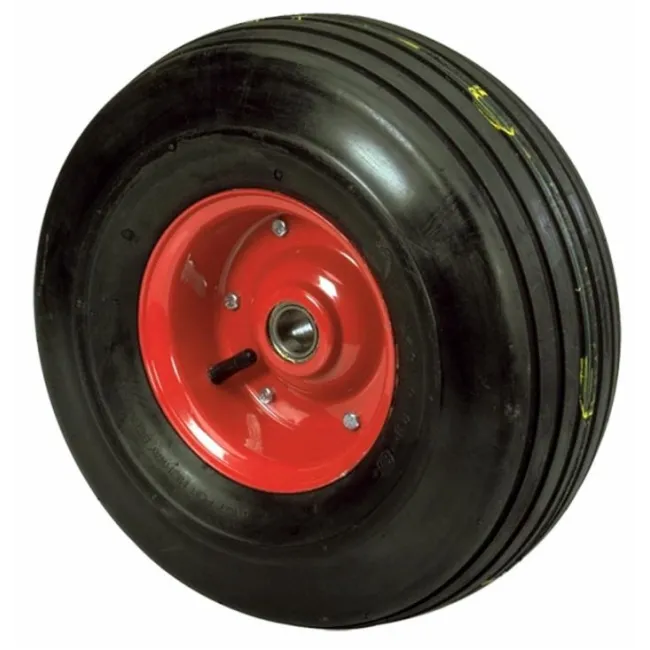 RUOTA RIG.15X6.00/6" CERCHIO ROSSO