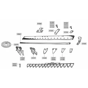 DENTE DOPPIO SEMIF.MULCHING.