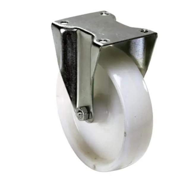 RUOTA NYLON Ø 100 SUPPORTO FISSO