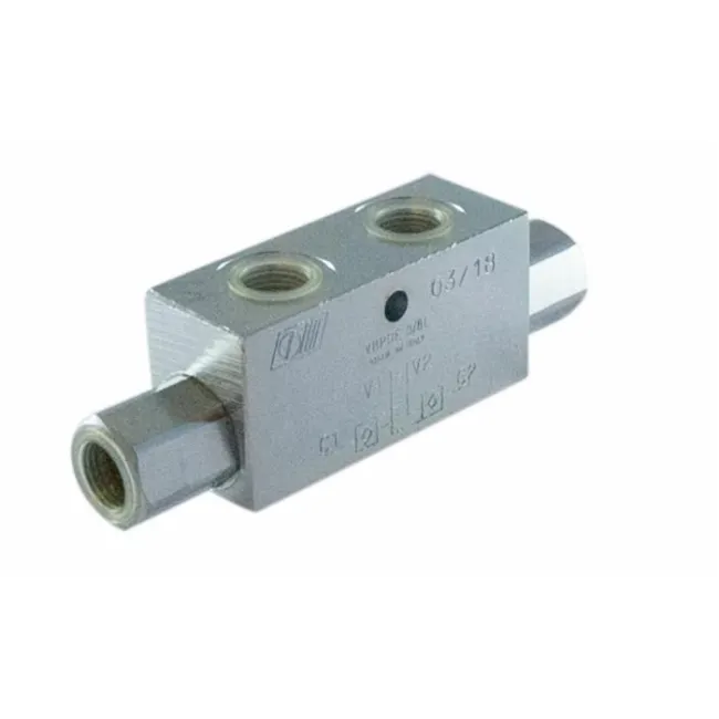 VALV. BLOCCO 3/8" ATT. FILETT.