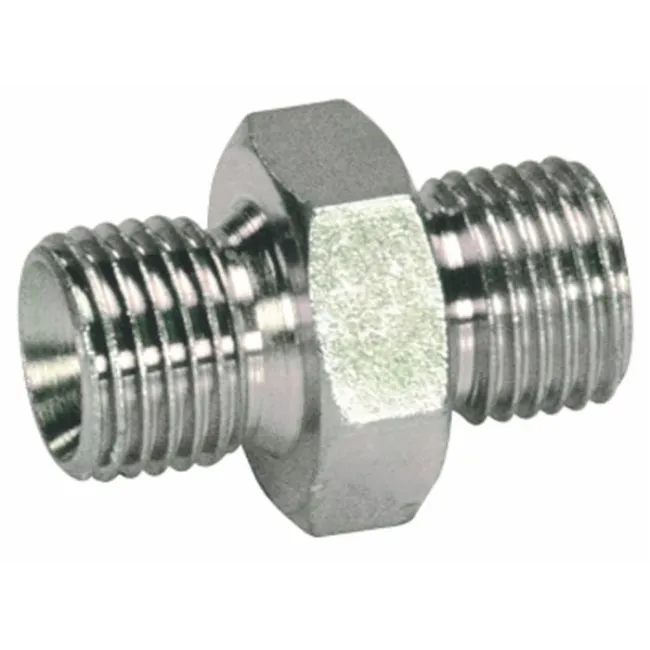 NIPPLES M-M 1/2"-18X1,5 A 24°