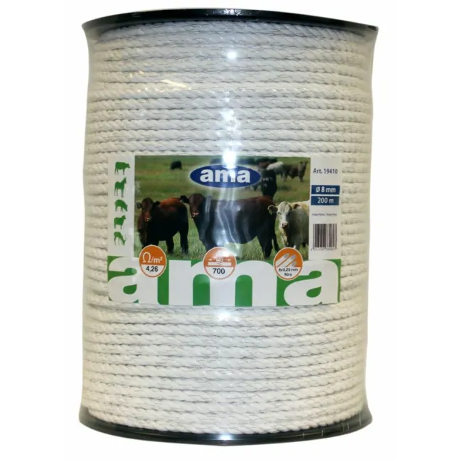 BOBINA CORDA Ø8 200 MT