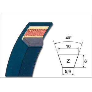 CINGHIA TRAPEZOIDALE