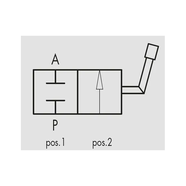 V-121 1/2" NORM. CHIUSO/NORM. CLOSED