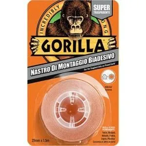 GORILLA NASTRO BIADESIVO