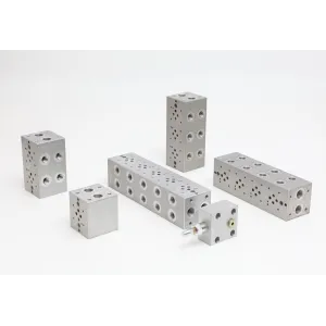 BASE CETOP3 MODULARE 7 POSIZIONI