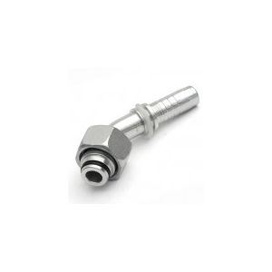 RAC CURVA MET 45° CONO 24° SERIE PES M20