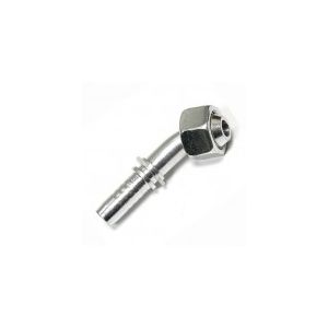 RAC CURVA MET 45° CONO 60° M10-1 * T.1/4