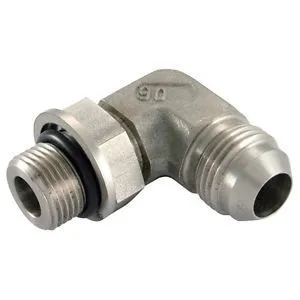 RACCORDO A 90° FILETTO 14X1,5 - 9/16 JIC