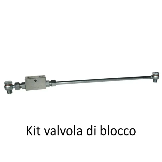 KIT VALVOLA DI BLOCCO E RACCORDI
