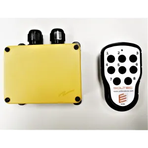 KIT RADIOCOMANDO WIRELESS 8 CANALI