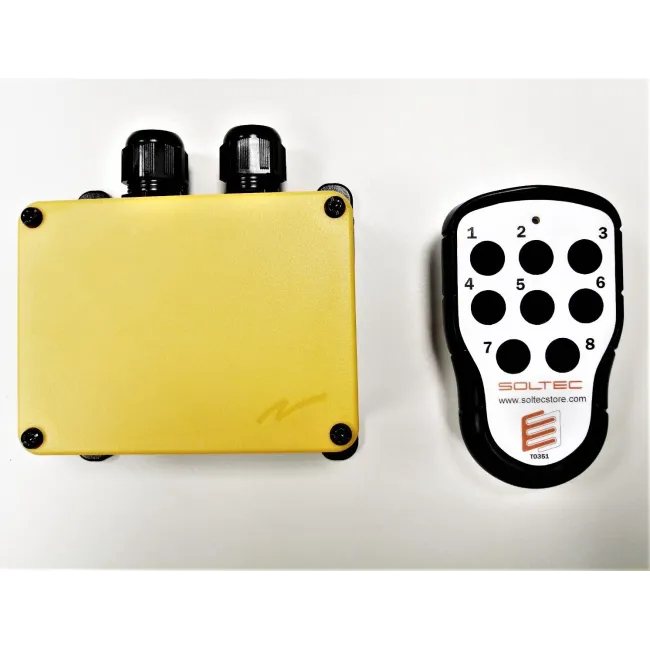 KIT RADIOCOMANDO WIRELESS 8 CANALI