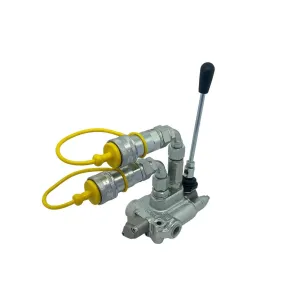 KIT DISTRIBUTORE 3/8 1 LEVA CON INNESTI